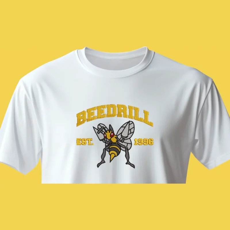 Beedrill Venom Strike | Pokemon | T-shirt brodé