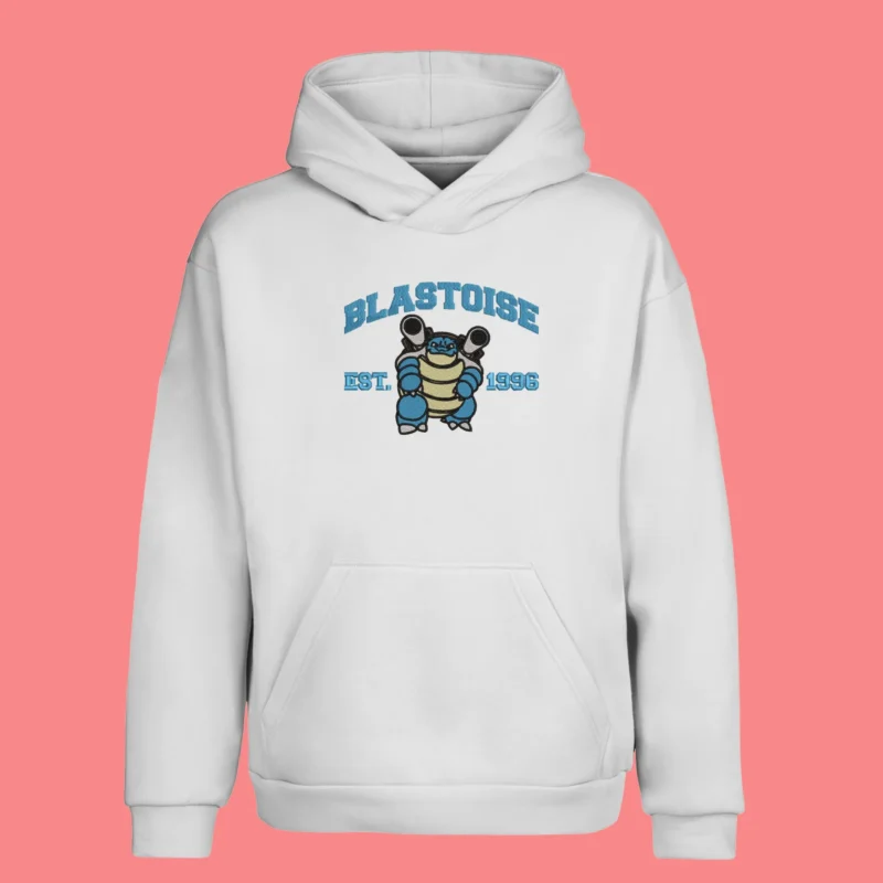 Blastoise Water Legacy | Pokemon | Sweat à capuche brodé