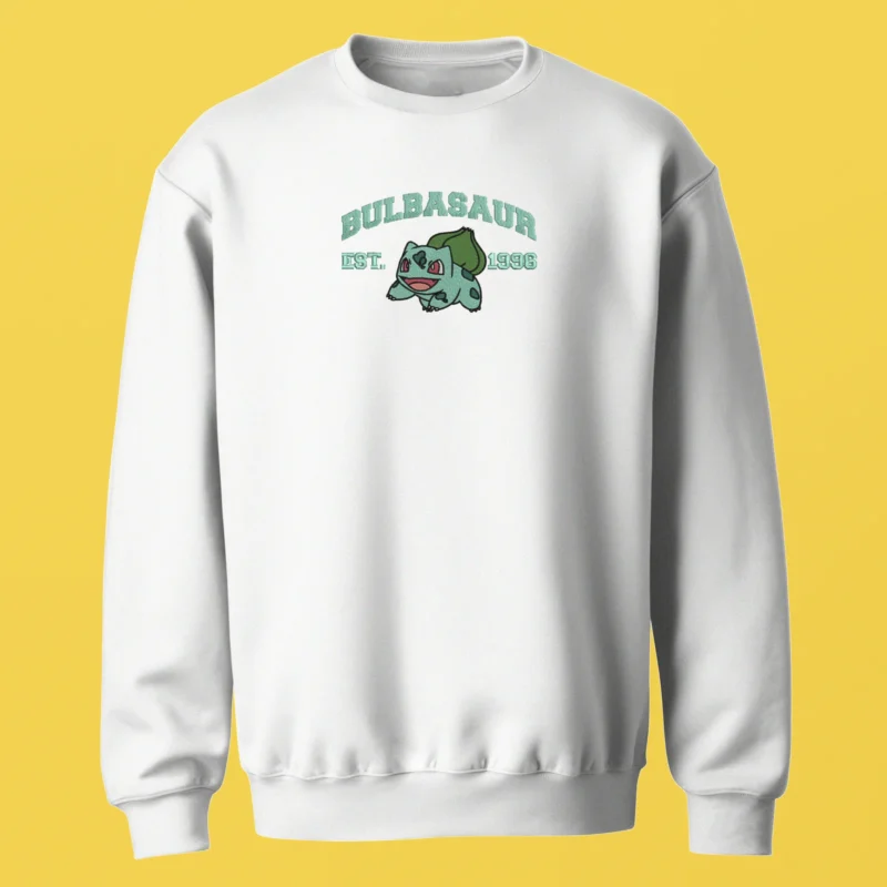 Bulbasaur Nature Legacy | Pokemon | Sweatshirt brodé