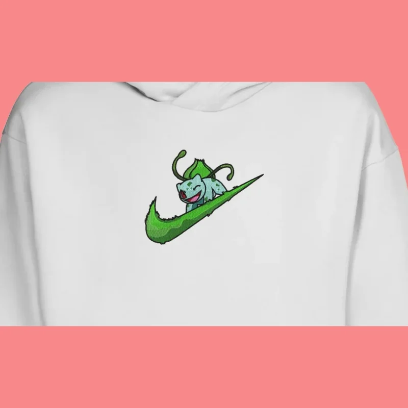 Bulbasaur Leaf Rush | Pokemon | Sweat à capuche brodé