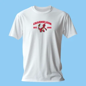 Charmeleon Fire Tail | Pokemon | T-shirt brodé