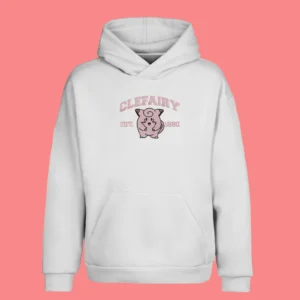 Clefairy Moon Charm | Pokemon | Sweat à capuche brodé