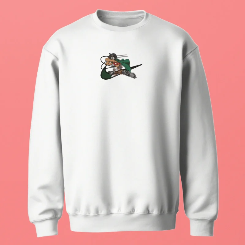 Jinbe Ocean Gaze | L’Attaque des Titans | Sweatshirt brodé