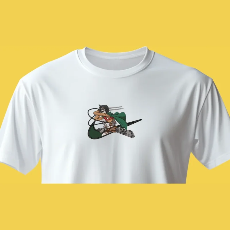 Jinbe Ocean Gaze | L’Attaque des Titans | T-shirt brodé