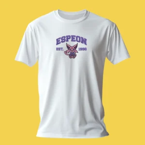 Espeon Psychic Charm | Pokemon | T-shirt brodé