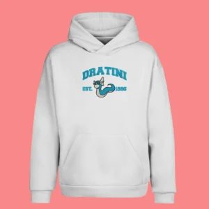 Dratini Water Spirit | Pokemon | Sweat à capuche brodé
