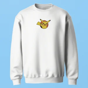 Pikachu Pokeball Smile | Pokemon | Sweatshirt brodé