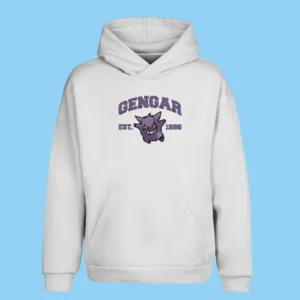 Gengar Shadow Smile | Pokemon | Sweat à capuche brodé