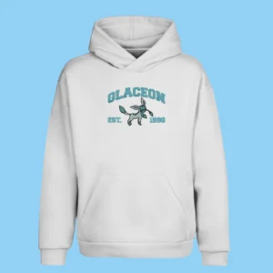 Glaceon Ice Elegance | Pokemon | Sweat à capuche brodé
