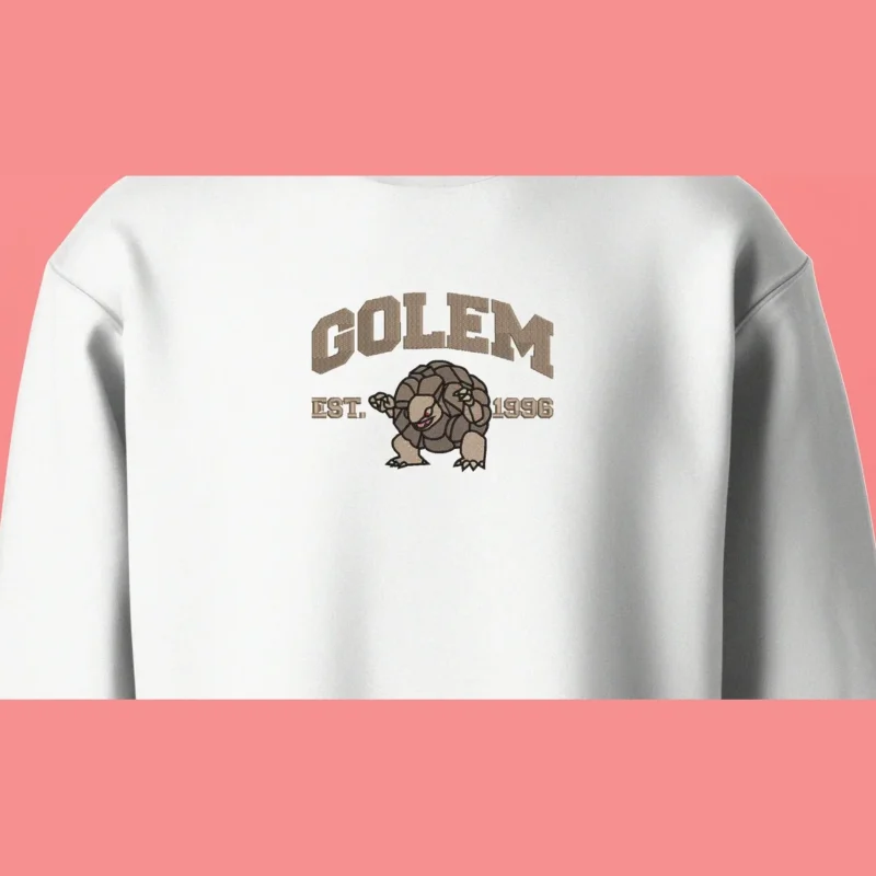 Golem Rock Power | Pokemon | Sweatshirt brodé
