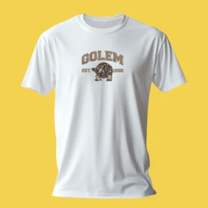 Golem Rock Power | Pokemon | T-shirt brodé