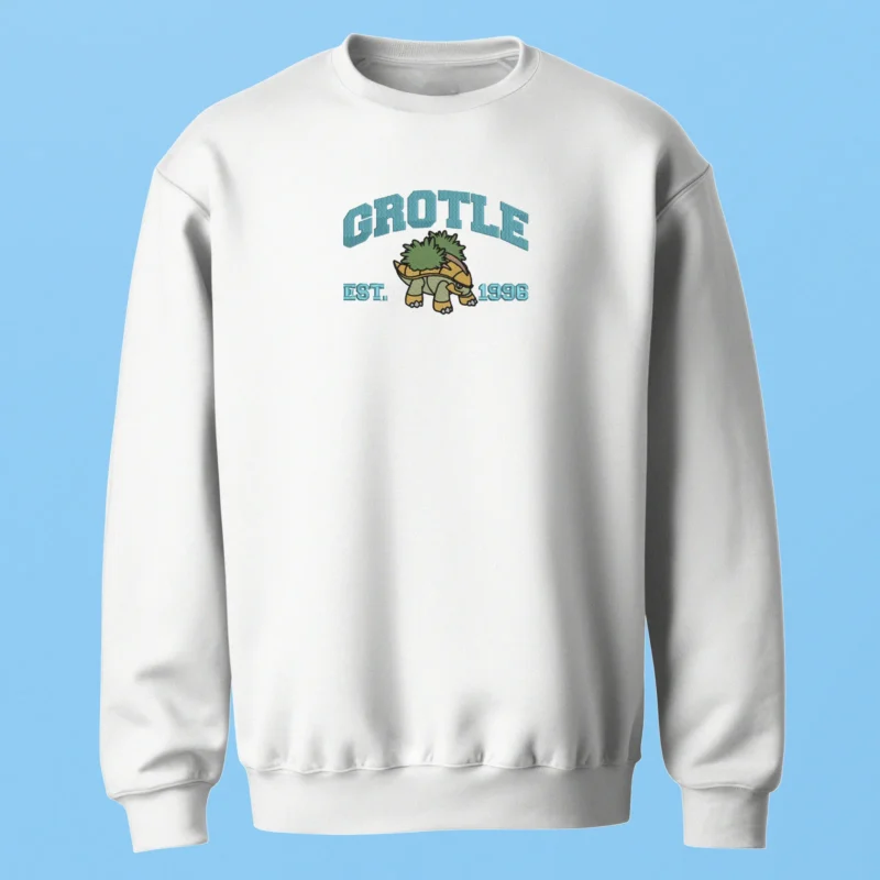 Grotle Forest Shell | Pokemon | Sweatshirt brodé