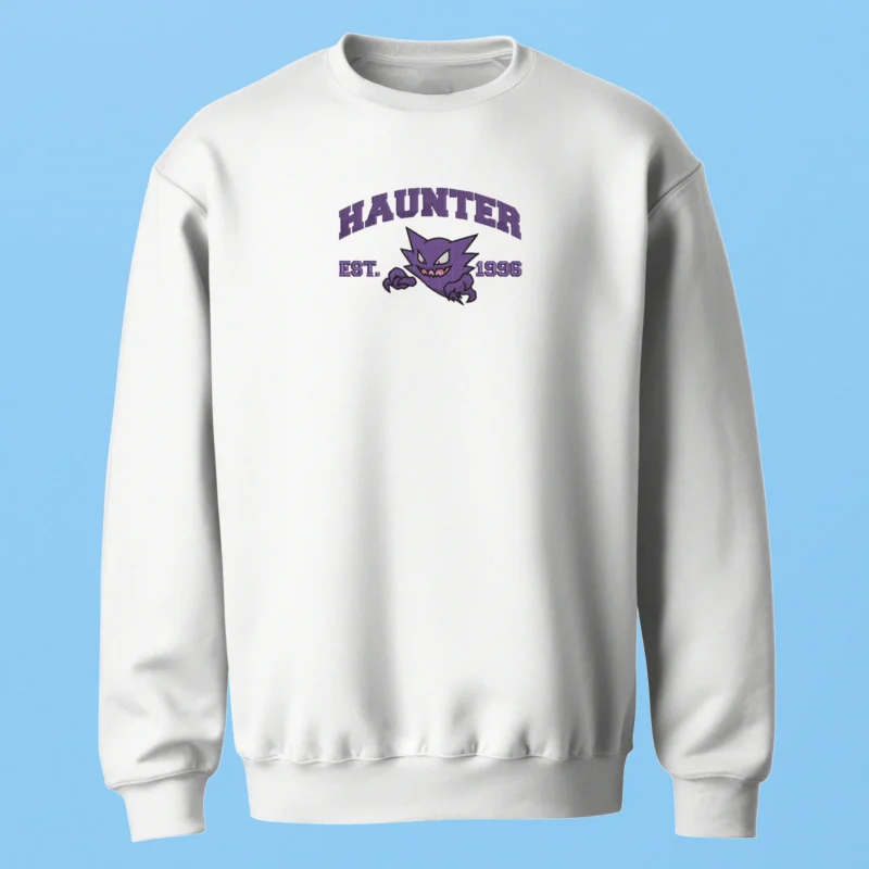 Haunter Ghost Claw | Pokemon | Sweatshirt brodé
