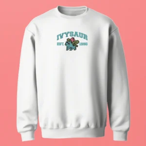 Ivysaur Leaf Growth | Pokemon | Sweatshirt brodé