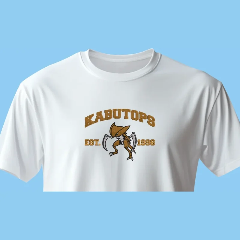 Kabutops Fossil Blade | Pokemon | T-shirt brodé