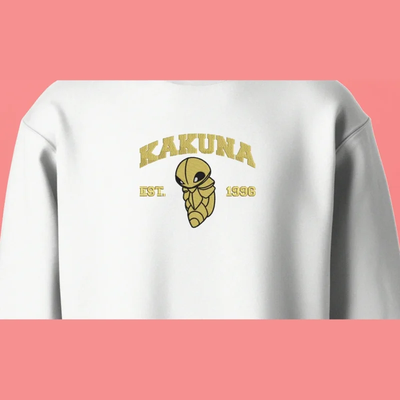 Kakuna Cocoon Shell | Pokemon | Sweatshirt brodé