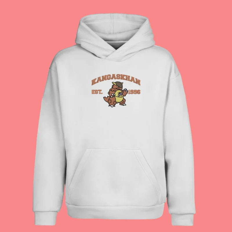 Kangaskhan Mother Guard | Pokemon | Sweat à capuche brodé