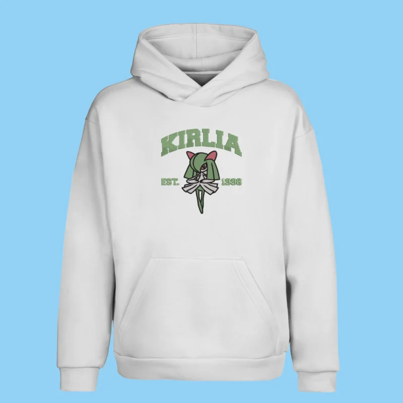 Kirlia Psychic Grace | Pokemon | Sweat à capuche brodé
