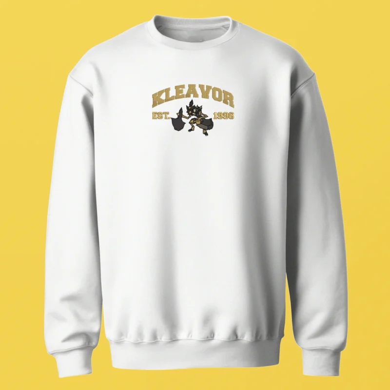 Kleavor Axe Strike | Pokemon | Sweatshirt brodé