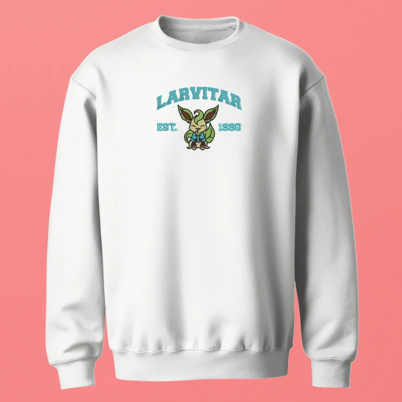 Larvitar Plush Guard | Pokemon | Sweatshirt brodé