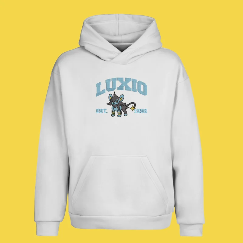 Luxio Electric Cub | Pokemon | Sweat à capuche brodé