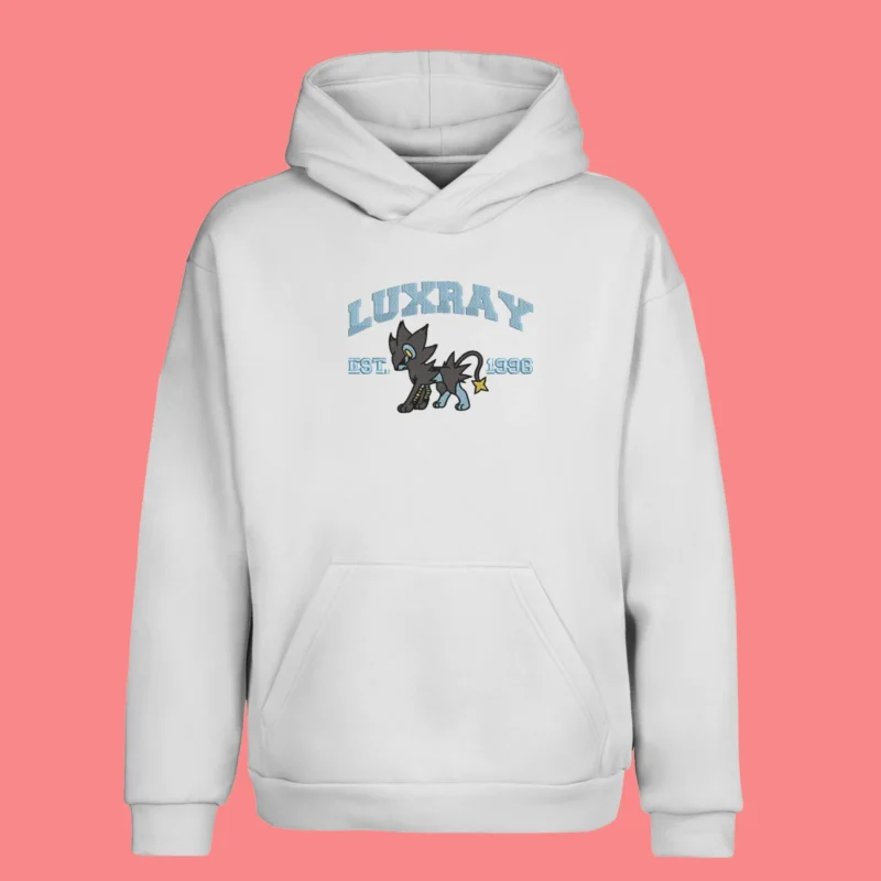 Luxray Electric Pride | Pokemon | Sweat à capuche brodé
