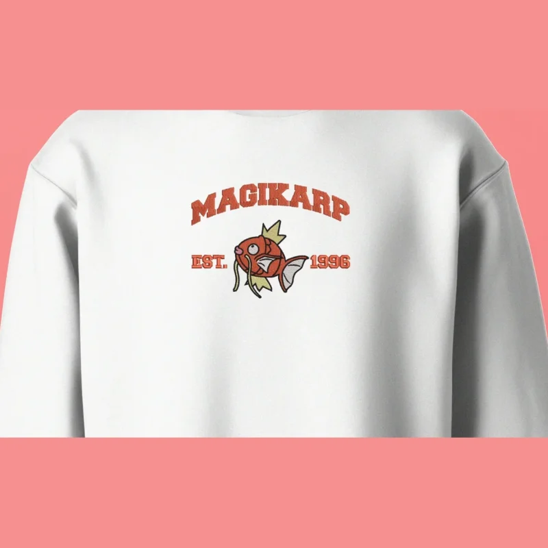 Magikarp Splash Spirit | Pokemon | Sweatshirt brodé