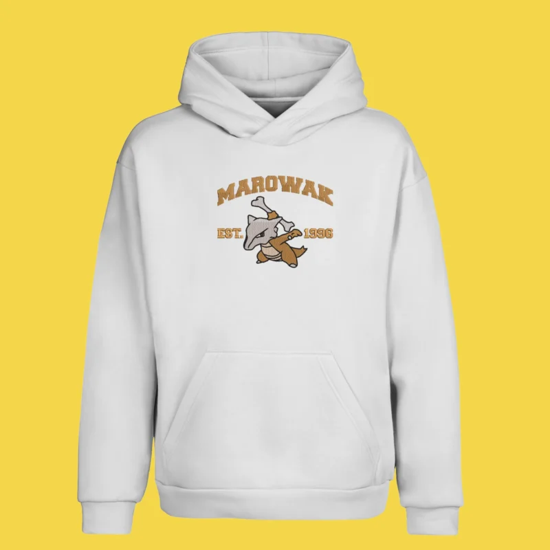 Marowak Bone Guard | Pokemon | Sweat à capuche brodé