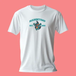 Marshtomp Muddy Smile | Pokemon | T-shirt brodé