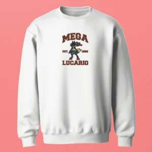 Mega Lucario Aura Power | Pokemon | Sweatshirt brodé