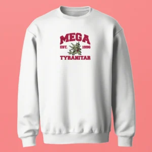 Mega Tyranitar Rock Fury | Pokemon | Sweatshirt brodé