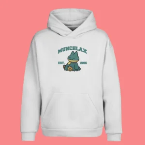 Munchlax Sleepy Snack | Pokemon | Sweat à capuche brodé