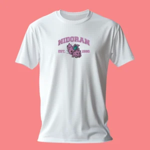 Nidoran Poison Pup | Pokemon | T-shirt brodé