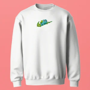 Bulbasaur Leaf Swing | Pokemon | Sweatshirt brodé