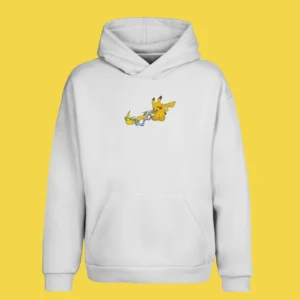 Pikachu Electric Surf | Pokemon | Sweat à capuche brodé