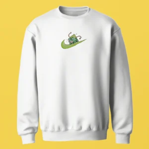 Bulbasaur Leaf Surf | Pokemon | Sweatshirt brodé
