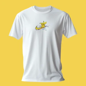 Pikachu Thunder Surf | Pokemon | T-shirt brodé