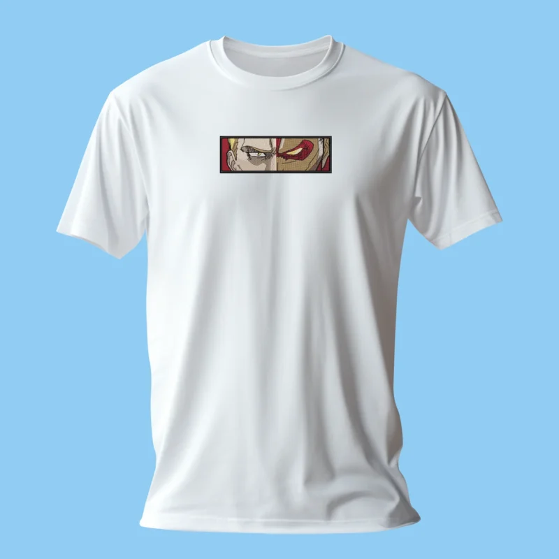 Cubone Lonely Bone | L’Attaque des Titans | T-shirt brodé