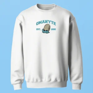 Omanyte Fossil Curl | Pokemon | Sweatshirt brodé
