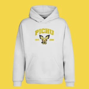 Pichu Tiny Spark | Pokemon | Sweat à capuche brodé