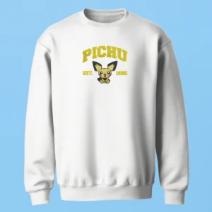 Pichu Tiny Spark | Pokemon | Sweatshirt brodé