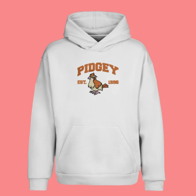 Pidgey Sky Scout | Pokemon | Sweat à capuche brodé