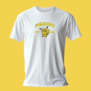 Pikachu Classic Spark | Pokemon | T-shirt brodé