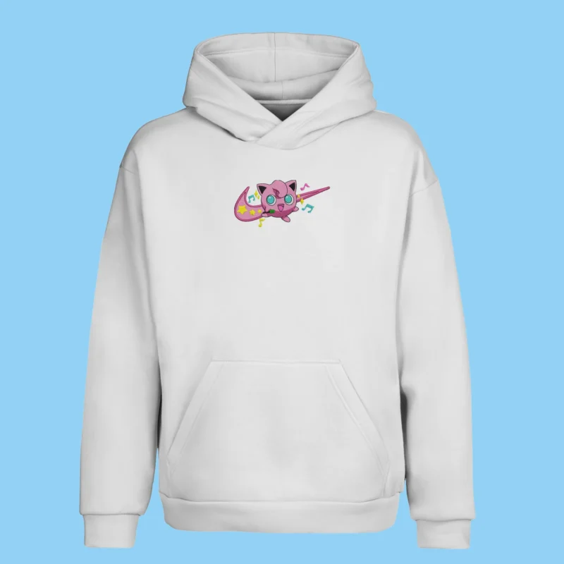 Jigglypuff Music Star | Pokemon | Sweat à capuche brodé Jigglypuff Music Star | Pokemon | Sweat à capuche brodé