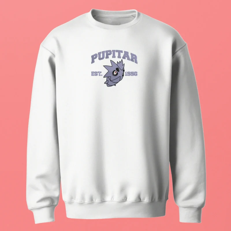 Pupitar Rock Shell | Pokemon | Sweatshirt brodé
