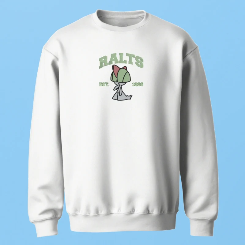 Ralts Psychic Bud | Pokemon | Sweatshirt brodé