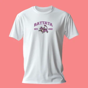Rattata Quick Bite | Pokemon | T-shirt brodé