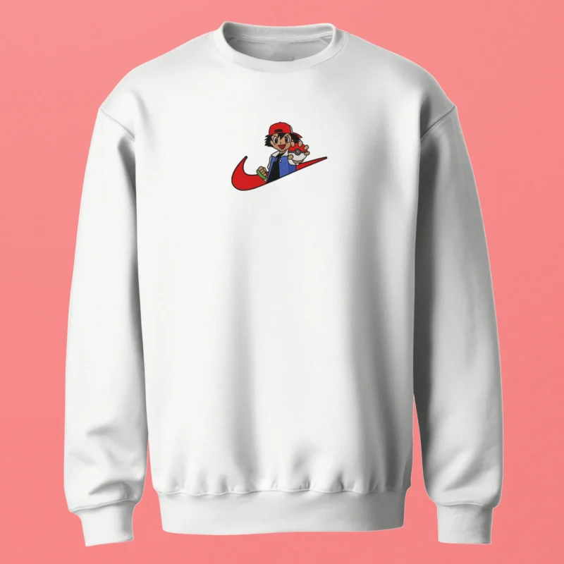 Ash Ketchum Pokeball | Pokemon | Sweatshirt brodé