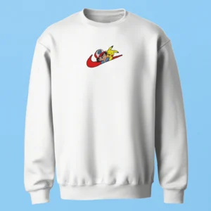 Ash Pikachu Trainer Bond | Pokemon | Sweatshirt brodé