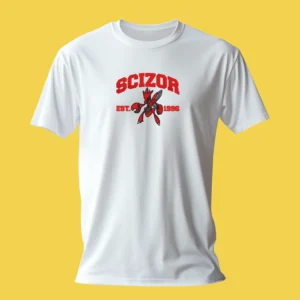 Scizor Steel Strike | Pokemon | T-shirt brodé